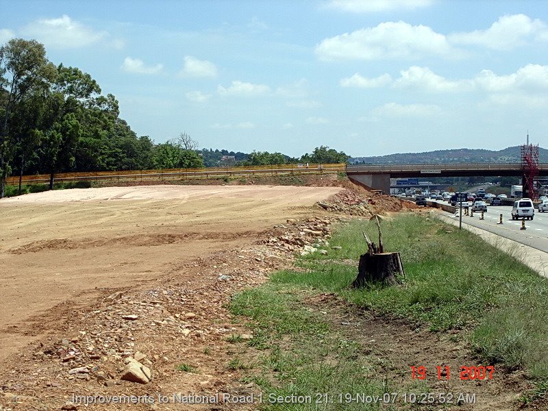 Garstfontein Road Ramp Fill by N1-21-Improvements