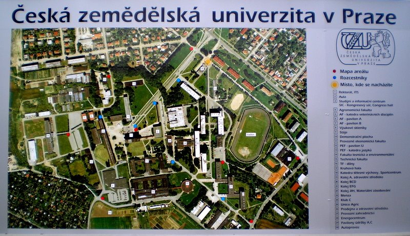 University map by ampthillmark