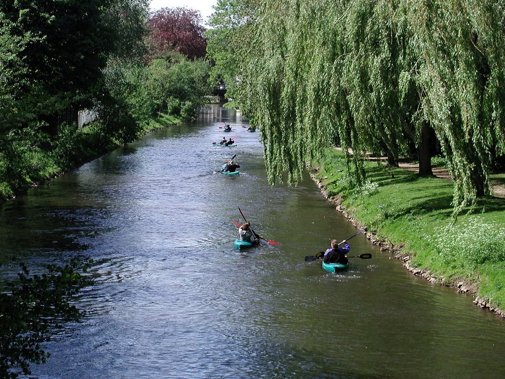 Ka/ Paddeln auf der Niers by Karthäuser