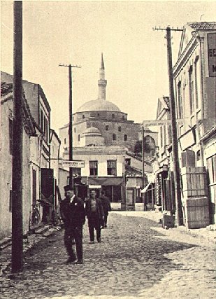 Eski türk çarşışı Mustafa Paşa camii by Erhan Kadri