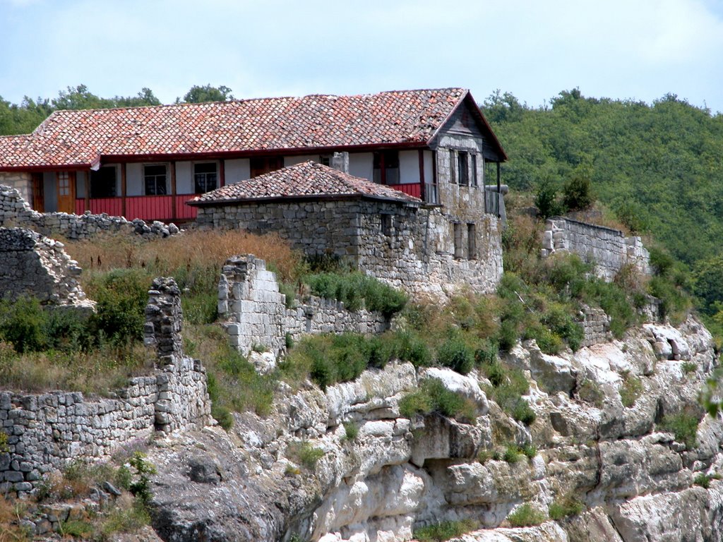 Chufut Kale. House of scholar Abraham S. Firkovich by cy volin