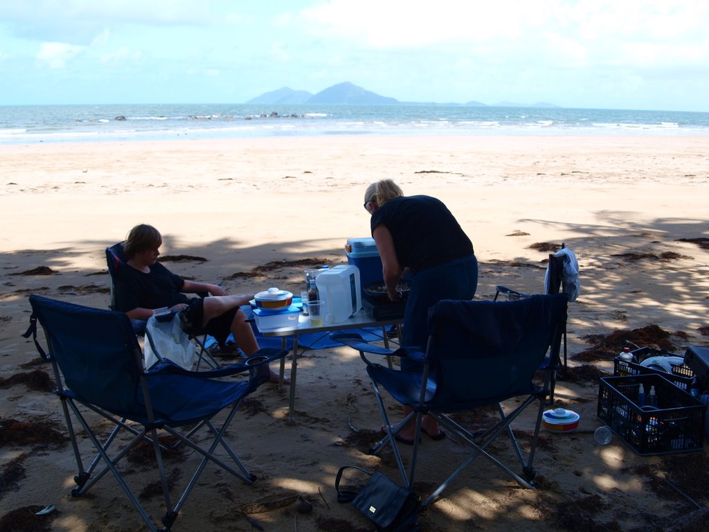 Picnic On Mission Beach by Dennis Paul Griffith…