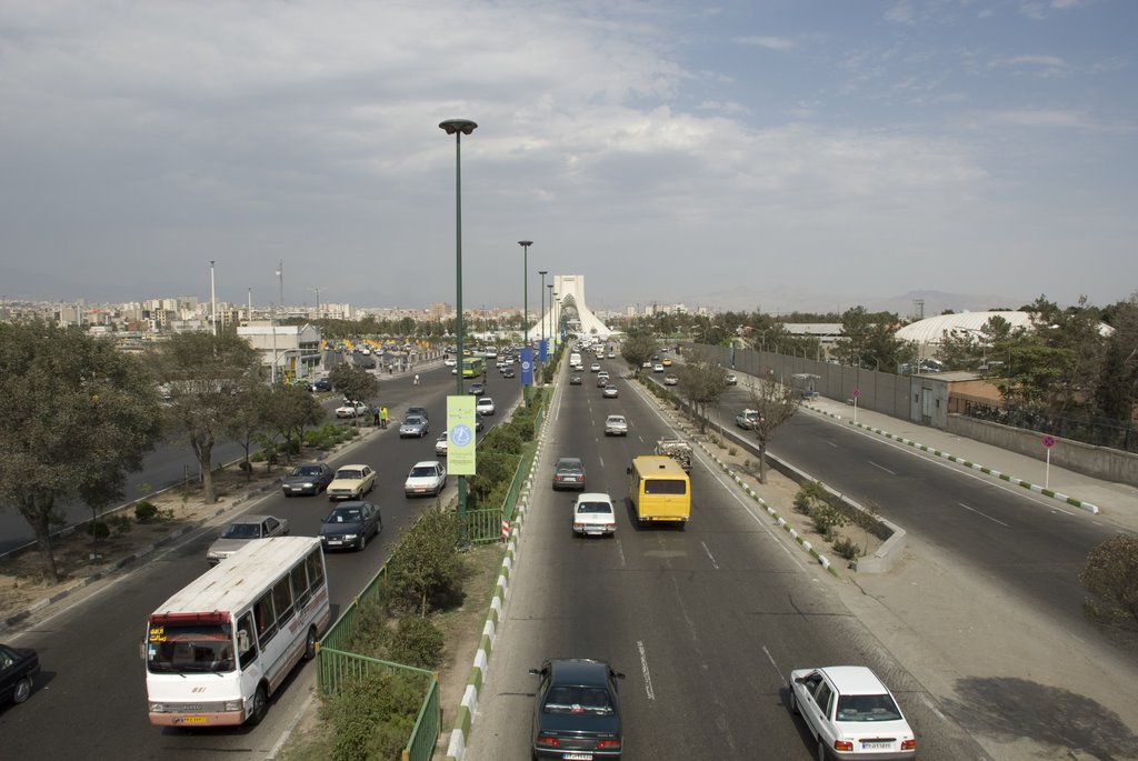 Azadi Square by Sirous Koliaea