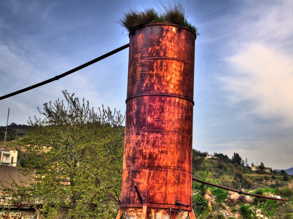 Old iron structure by Spatoulas