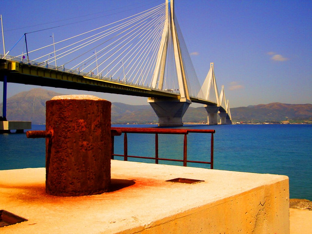 Rio-Antirrio bridge in Patras by Spatoulas