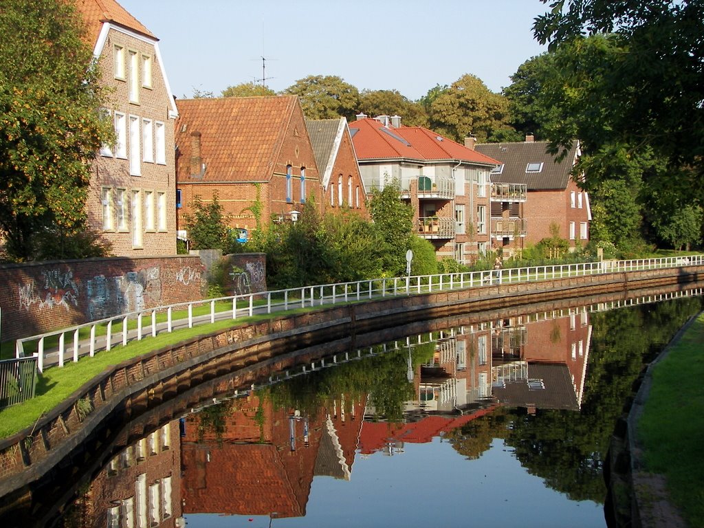 Emden, Germany, nice weather in September by stefan1958