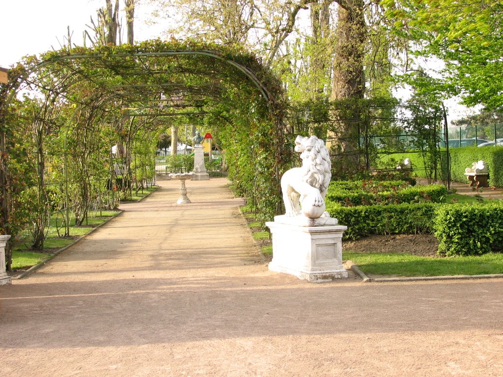 HONFLEUR : le jardin public by Claudine Cabon Rouzi…