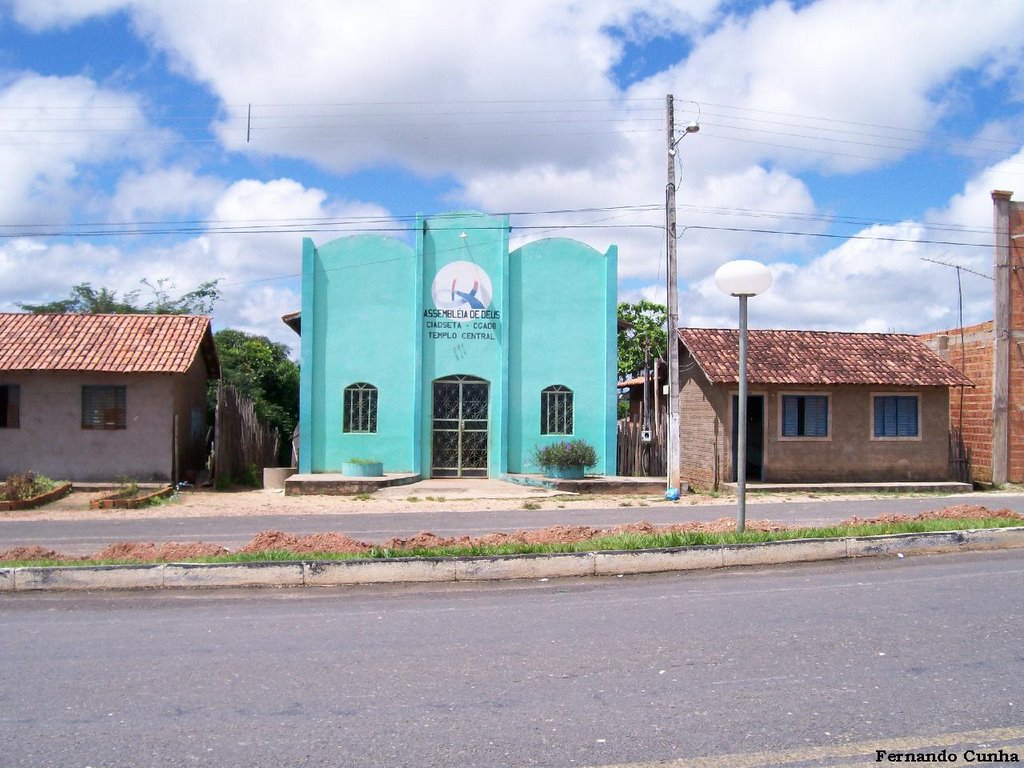 IGREJA ASSEMBLEIA DE DEUS EM SÃO MIGUEL DO TOCANTINS-TO. by Fernando Cunha