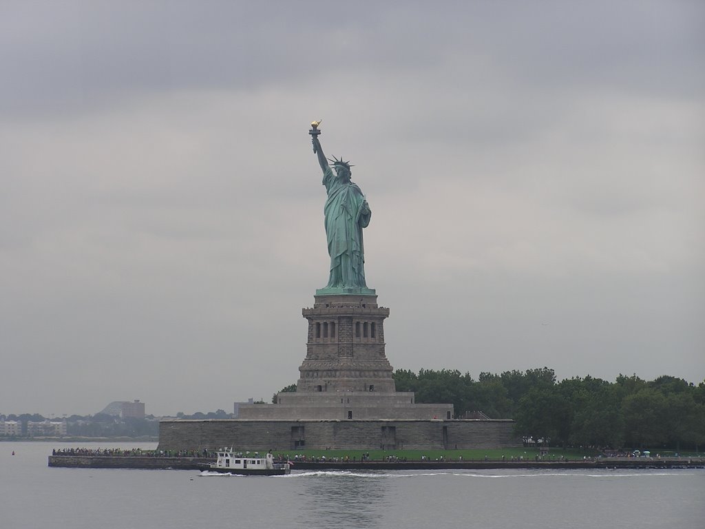 Statue of Liberty from Staten Island Ferry by Gordon Macfarlane