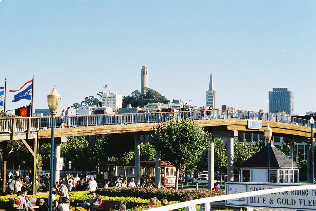 From peir 41, The Embarcadero, San Francisco by Wallaseyan