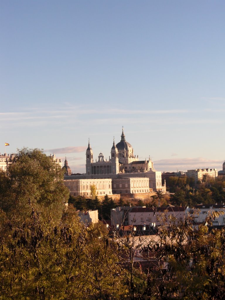 Palacio Real y La Almudena, Madrid by Stephanie Ast