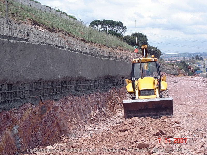 Shotcrete: Improvements to N1 Section 21 by N1-21-Improvements