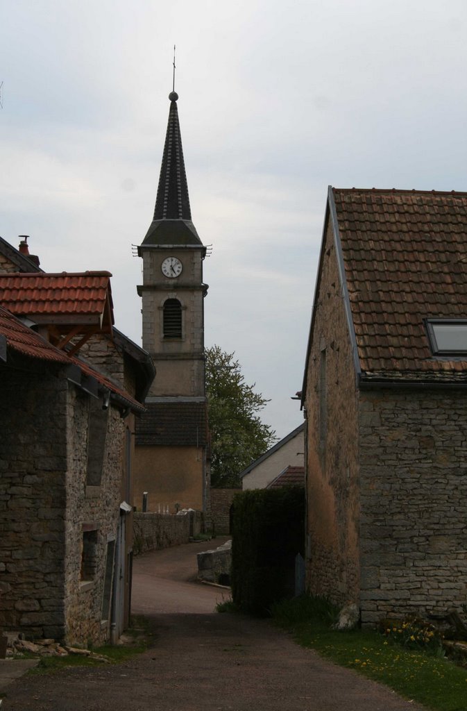 Saint Jean de Boeuf Eglise by G.Rosette