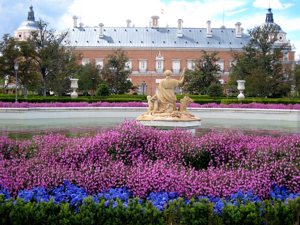 Jardín del Parterre y Palacio Real by samaro