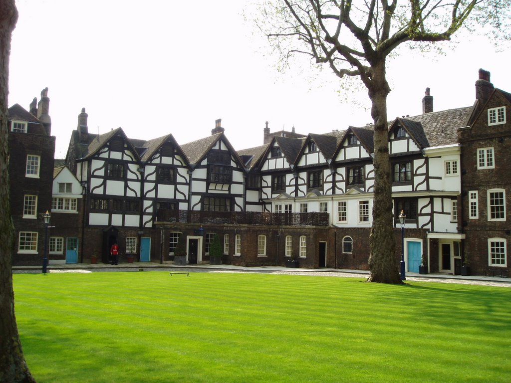 "The village" within the Tower of London by Jakub Simane