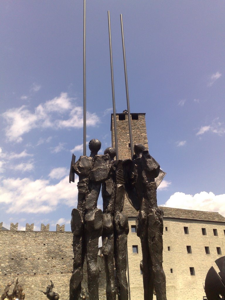 Art in the castello de bellinzona by F3sch1