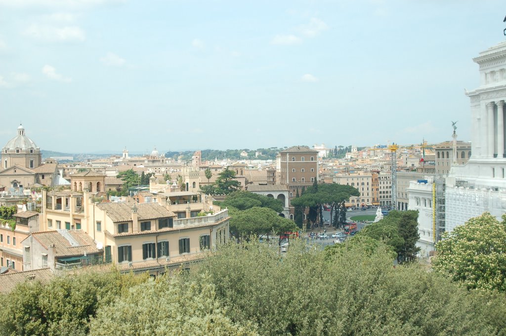 Roma panorma dal museo capitolino by roccopaolo