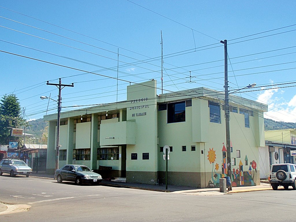 PALACIO MUNICIPAL DE SAN MARCOS DE TARRAZU-ZONA DE LOS SANTOS by Yamil Herrera A