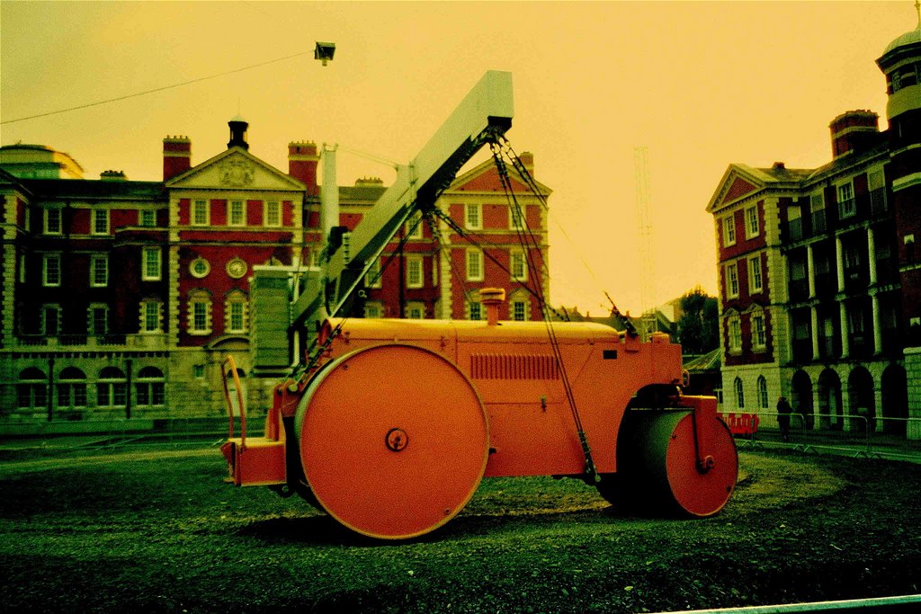 Chris Burdens Steam Roller by Jonathan Polkest by jonathanpolkest