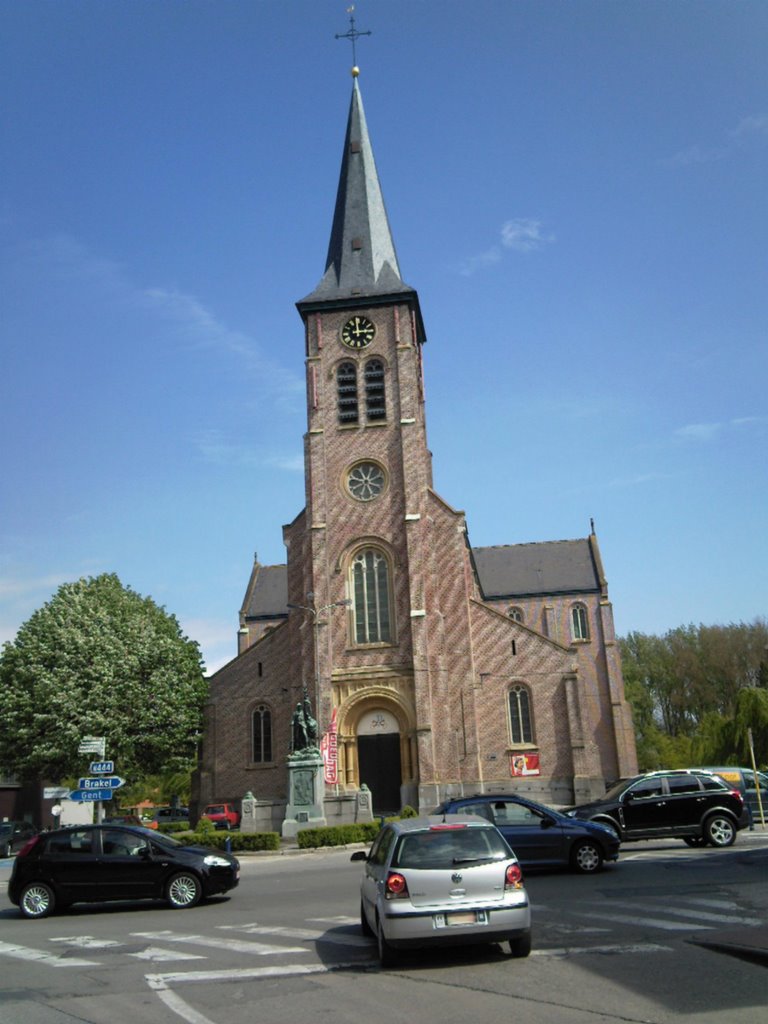 Merelbeke : De Sint-Pieters-Bandenkerk by Den Toerist