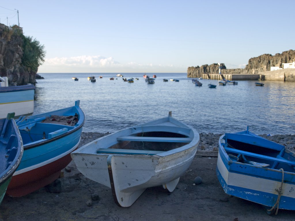 Fishing village in Madeira by MSinkinson