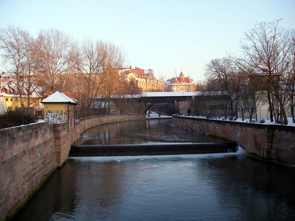 River Pegnitz, Nuremberg by Nick Gent