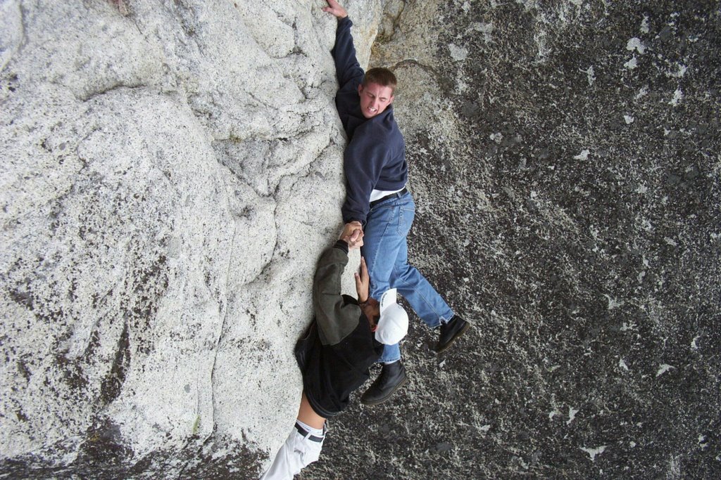 Rock "climbing" in the valley by rustyman