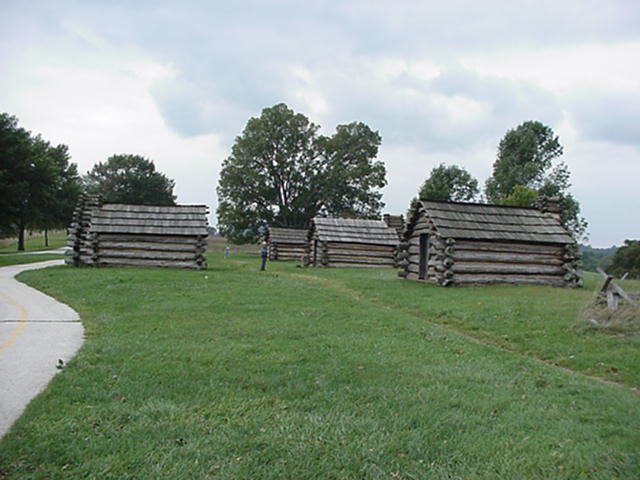 Valley Forge Hut by Joe Bonk