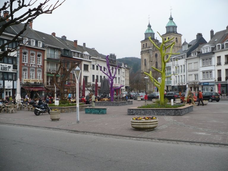 Malmedy centrum by R. Weyts