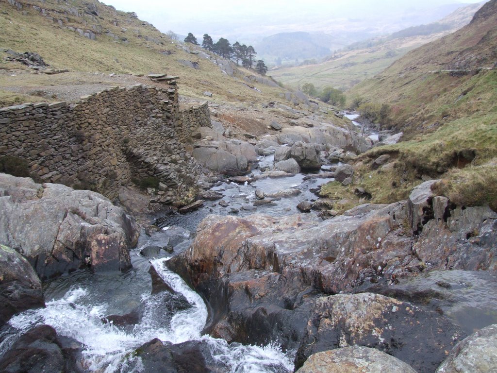 Fast flowing stream by neil ferguson