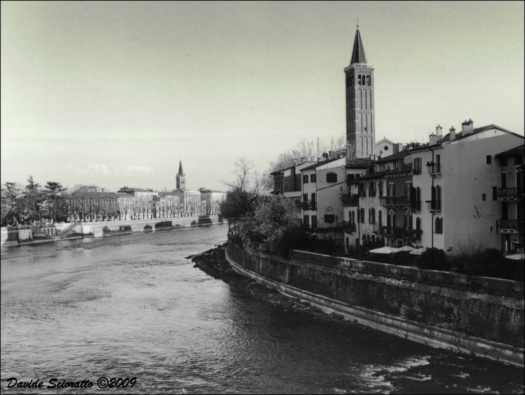 Vista sul fiume Adige by davide_stress