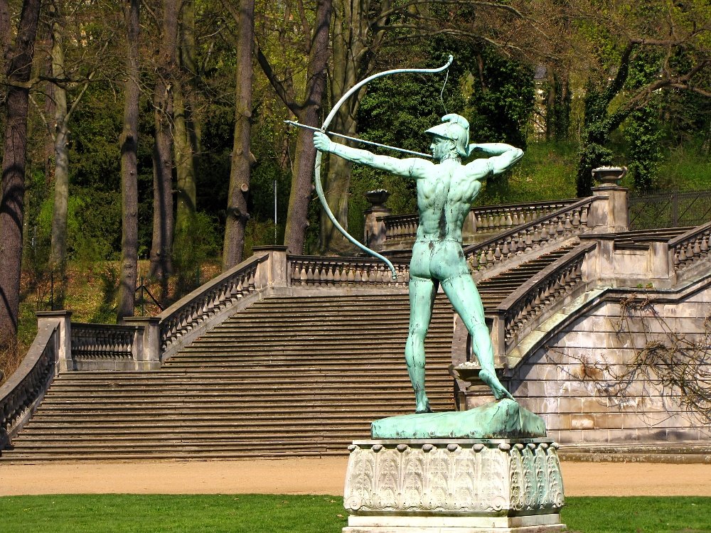 The Archer, Sanssouci Park by fajna_asia