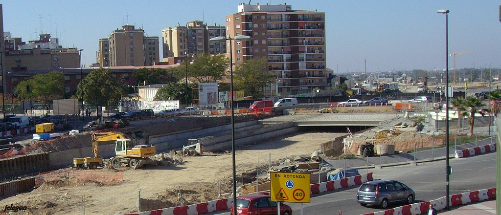 Plaza de la ciudadania en obras 10-2007 by Jesus de Leon