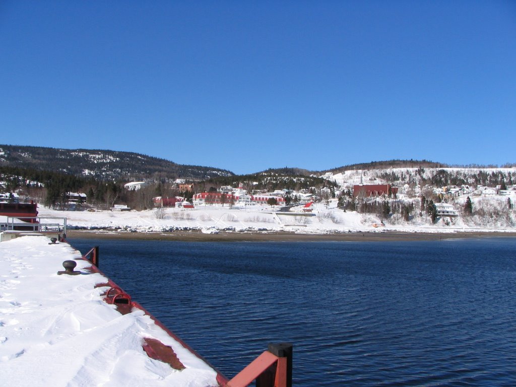 Tadoussac, la baie du terminal maritime by ouellette001.com