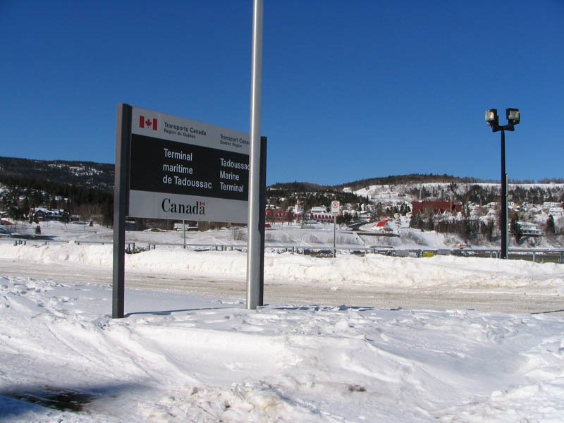 Tadoussac, la baie du terminal maritime by ouellette001.com