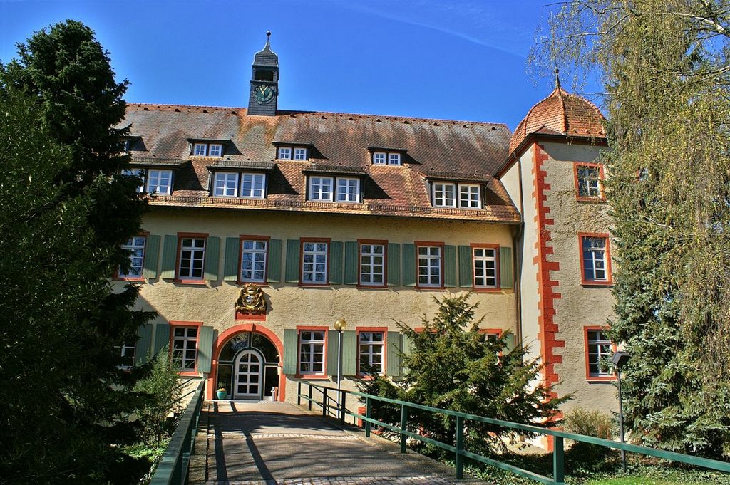 Bildungszentrum Schloß Flehingen Eingang by Augenstein