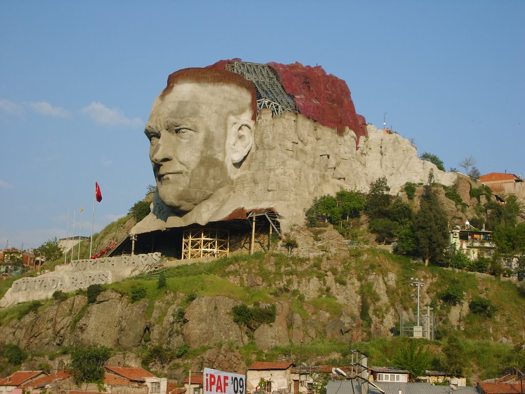 MODEL FACE OF M. KEMAL ATATÜRK(Under Cons.-Turkish Leader) by Yolaç YILDIZ