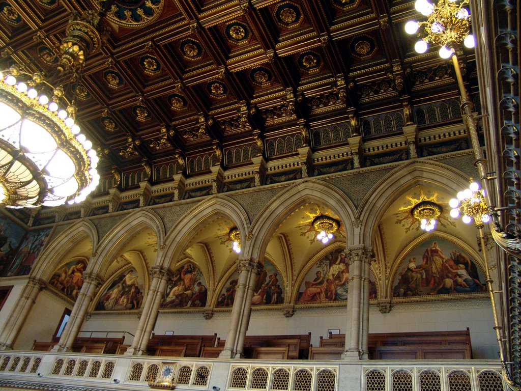 Hall of the municipal council - inside the city-hall by world of pictures by…