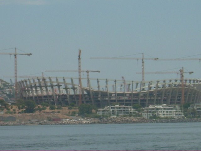 Green Point Stadium being rebuilt for 2010 by dreyeresther