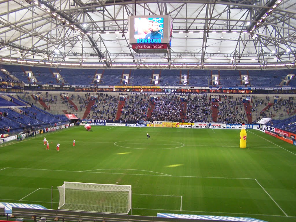 Veltins Arena Gelsenkirchen Spielstätte von FC Schalke 04 by Fueloep