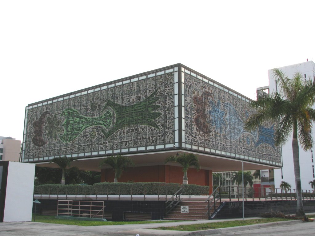 Bacardi N Sun Museum West / South Facade Mosaic by Timothy J Hennessy