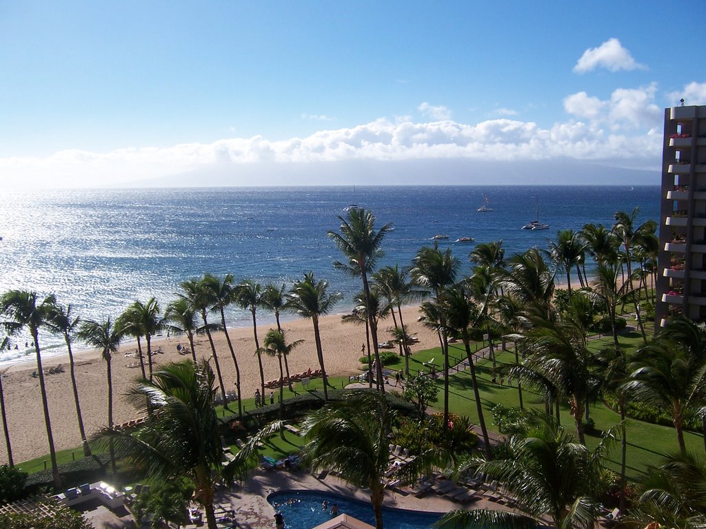 Ka'anapali - view from Ka'anapali Ali'i by Hatcher