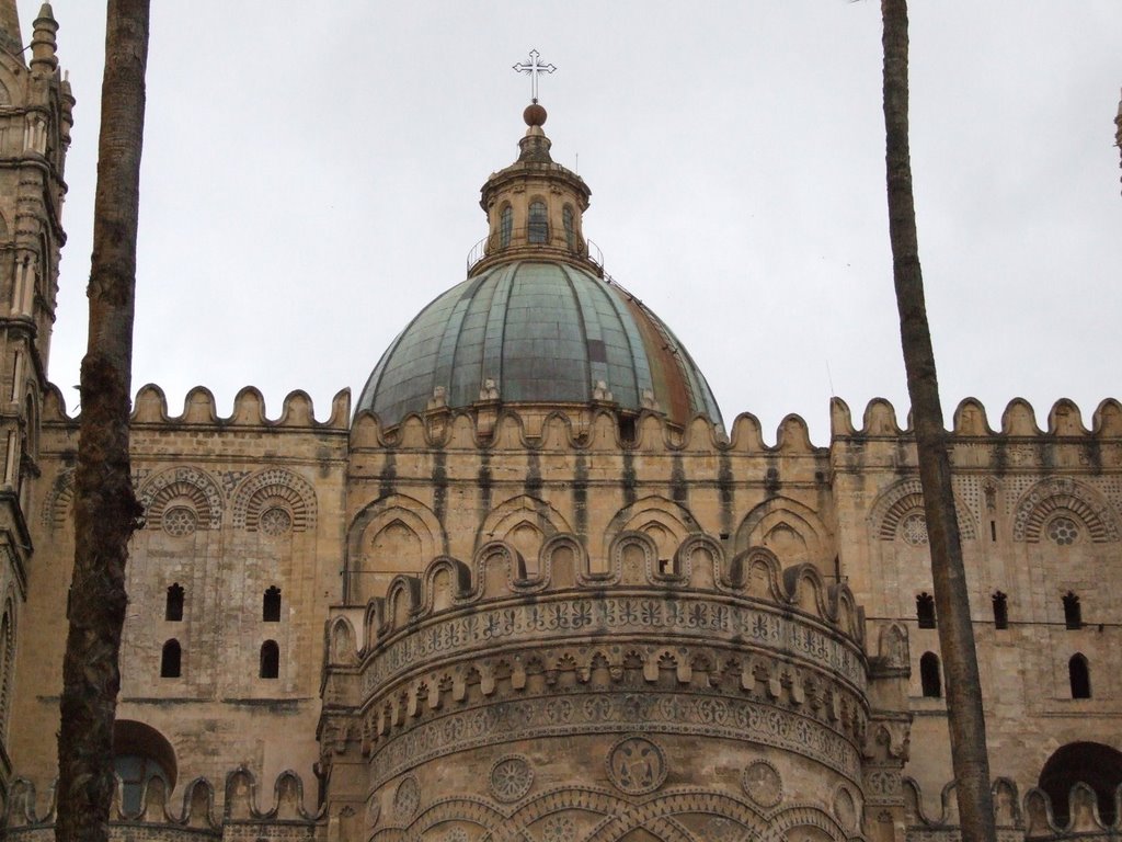 Palermo Cathedral Cattedrale - Sicily - Italy - Castielli CC0 HQ by gnuckx