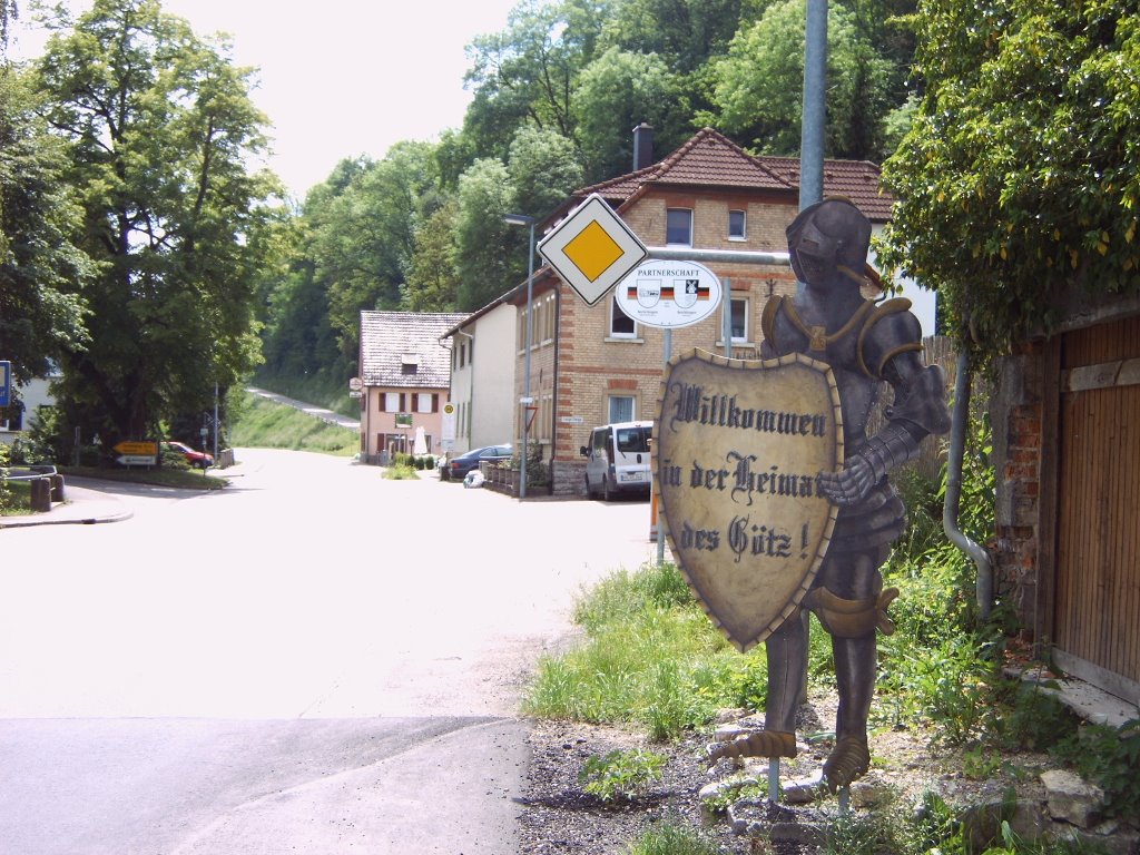 Ja leck´ ..., Ortseinfahrt Berlichingen by nortpol