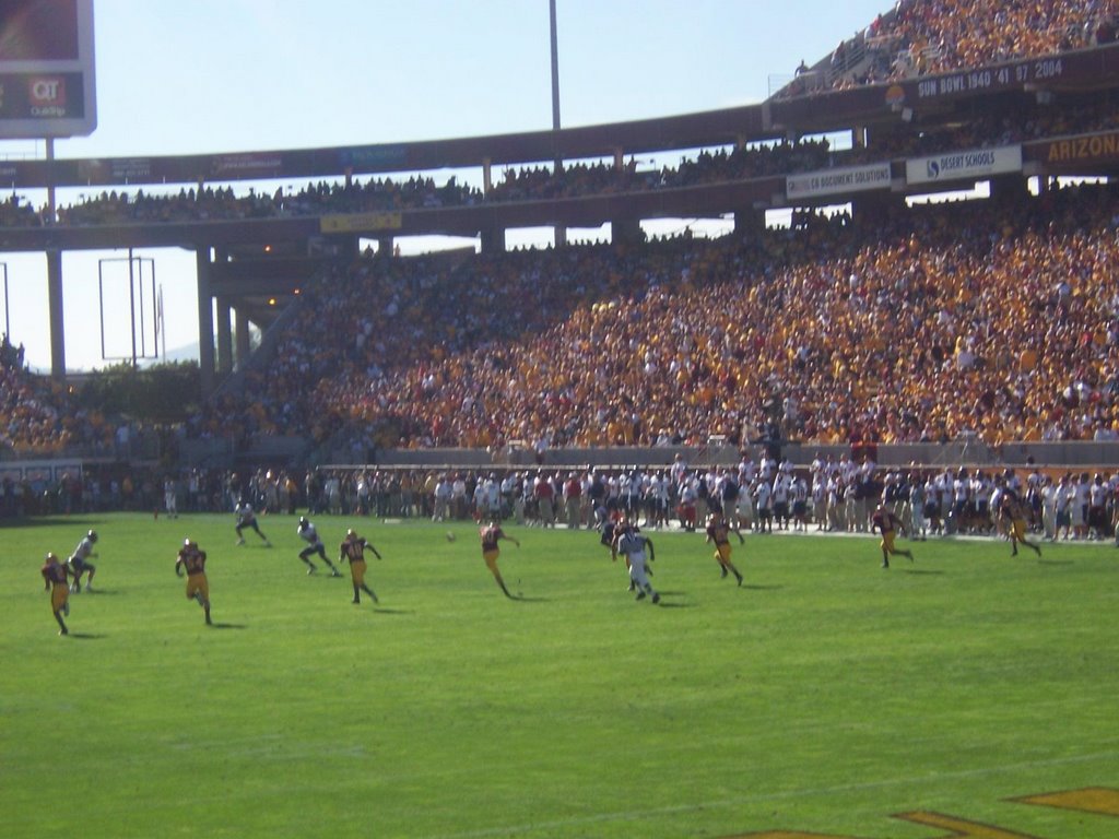 Sun Devil Stadium go Devils! by crfamazonense