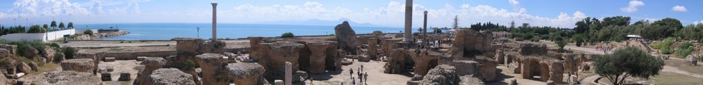 Tunis, Cartage, Panorama by Al-Mani