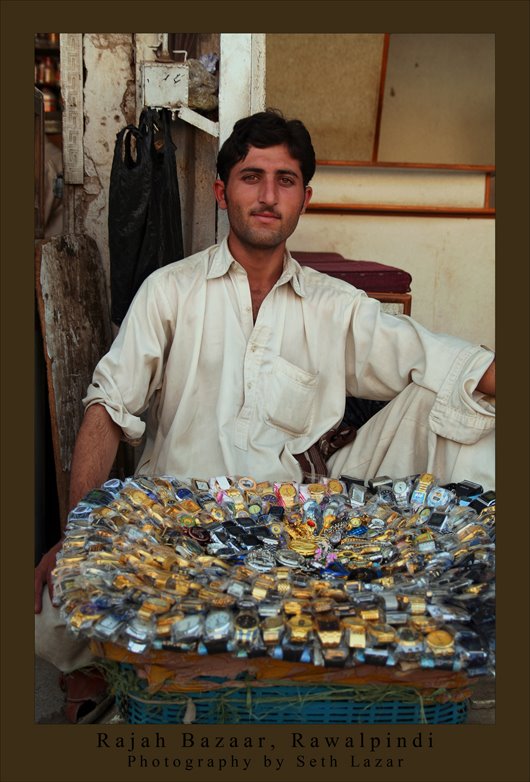 Selling Watches in Rajah Bazaar- Rawalpindi- Pakistan by sethlazar