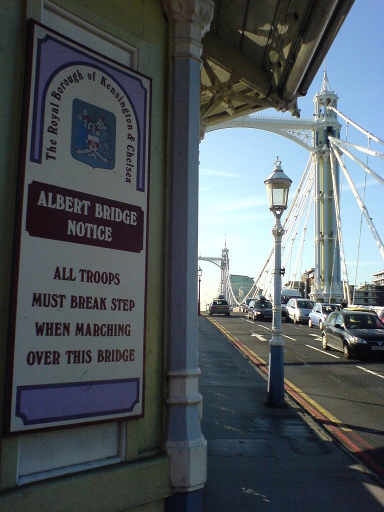 Albert Bridge, London, UK by Colin Seton