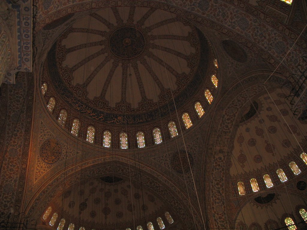 Blue Mosque interior by pdowney