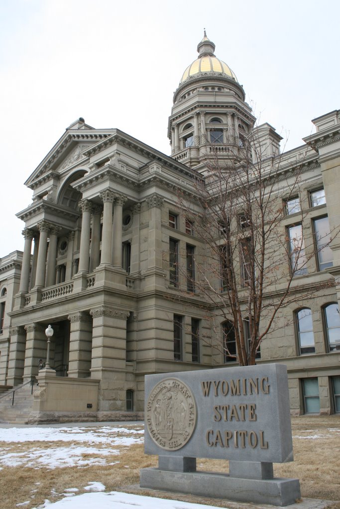 Wyoming State Capitol Building by oceanblu05